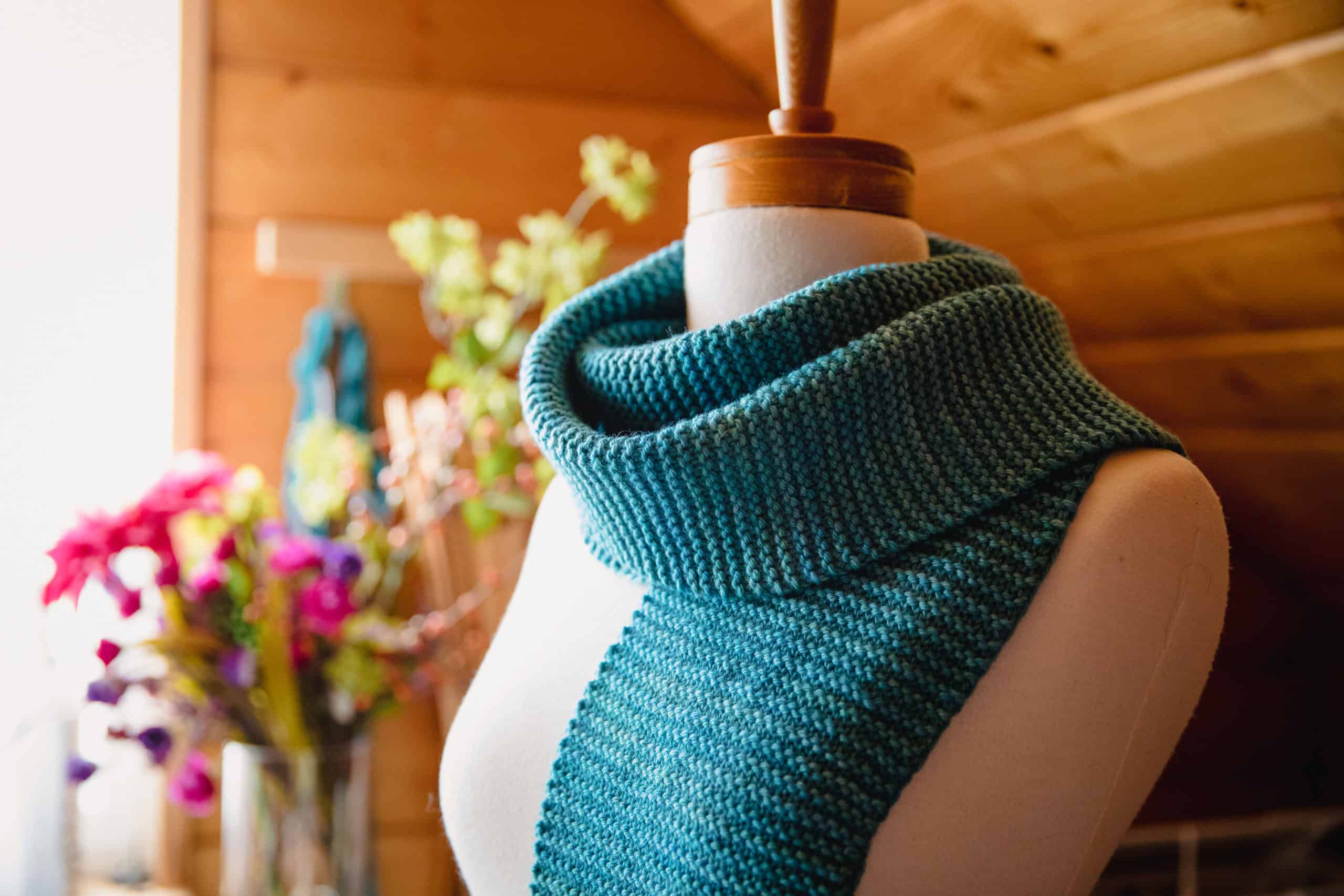 How to Knit a Neck Scarf