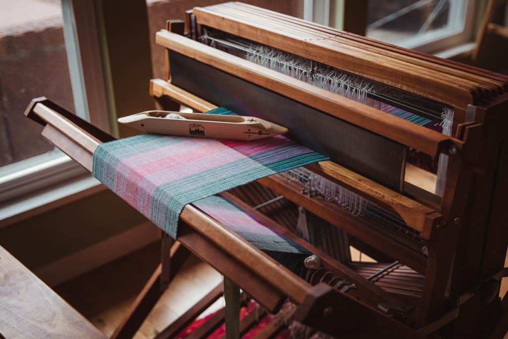 26 schacht baby wolf floor loom — Weaver House