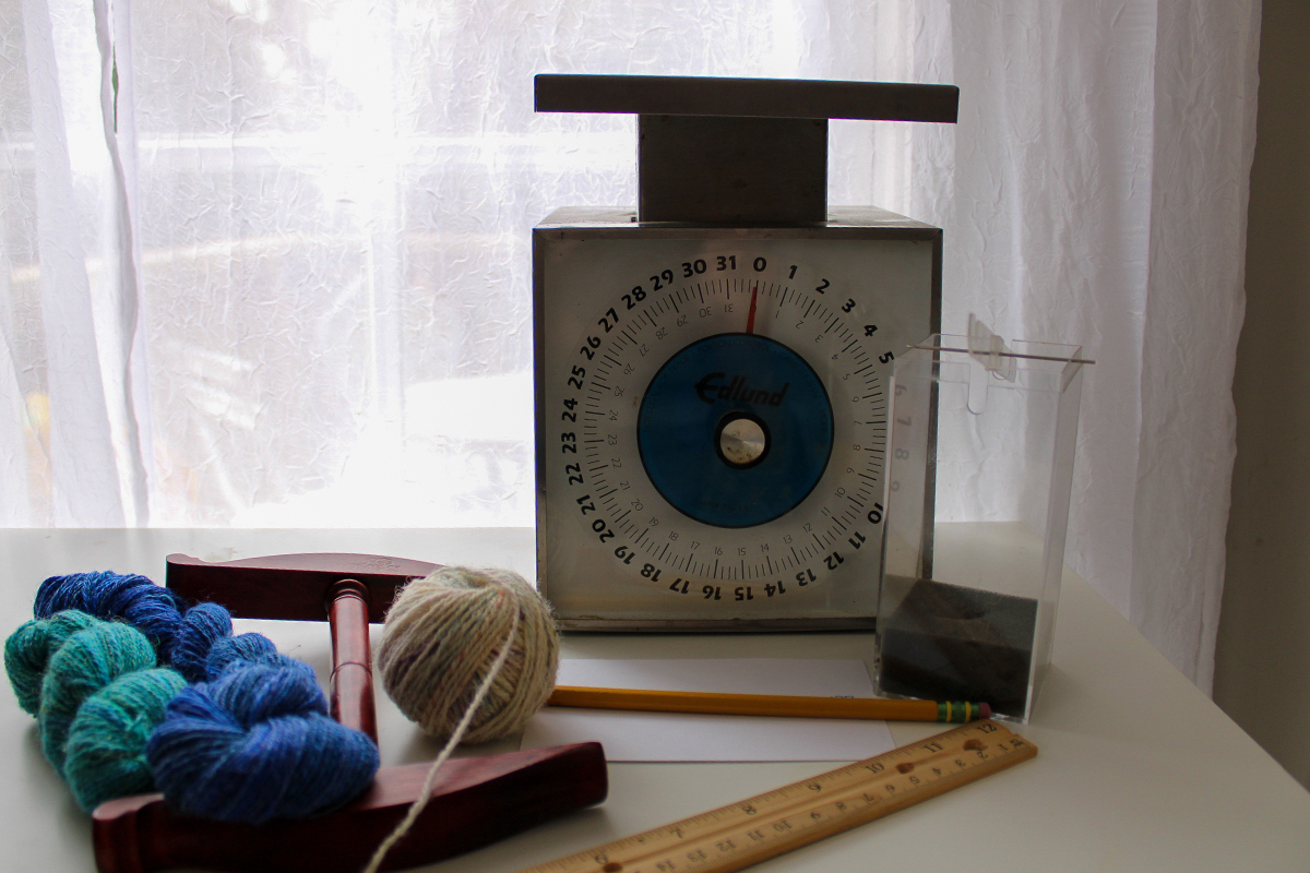 Math for Knitters - Calculating Yardage on a Partial Ball of Yarn 